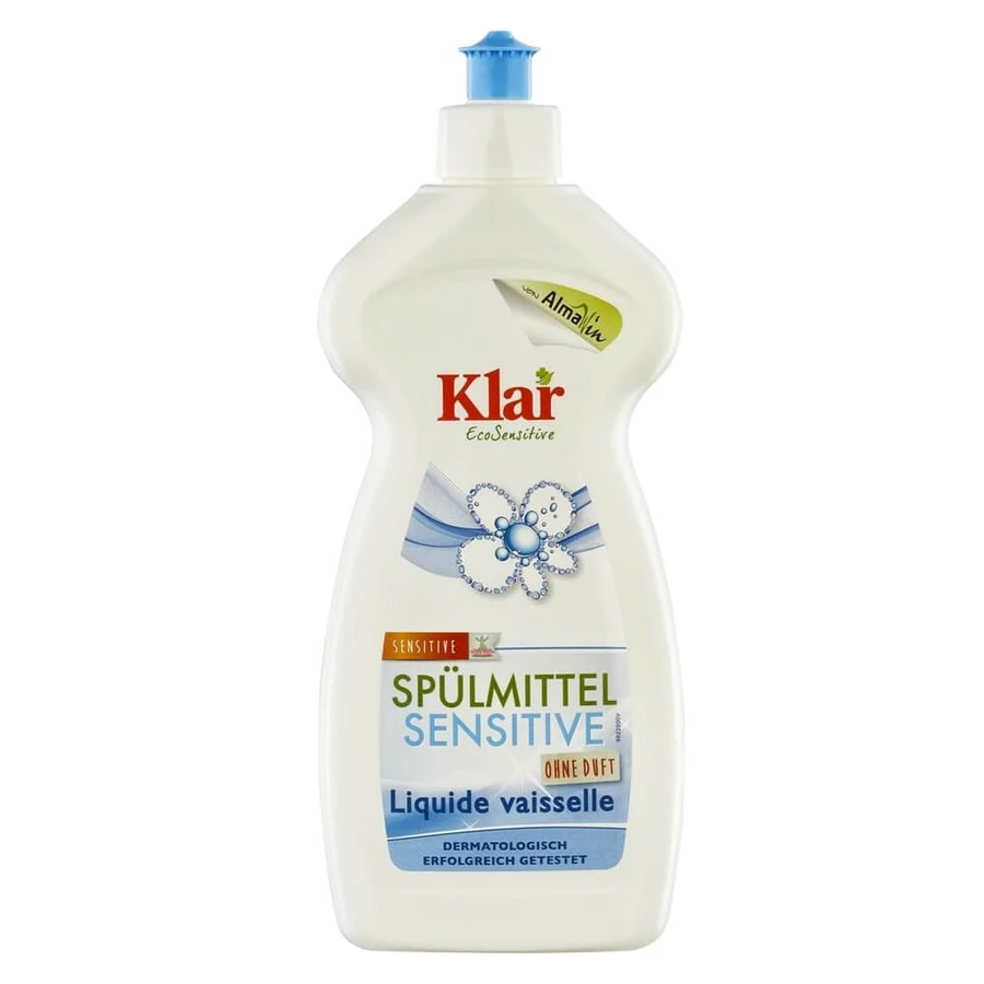 Bio-Geschirrspülmittel Sensitive Klar, 500 ml, AlmaWin