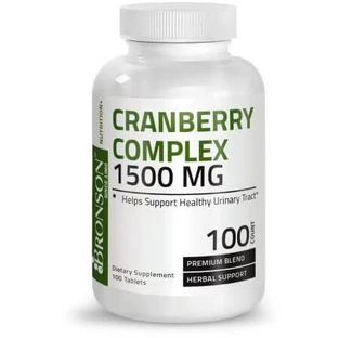 Cranberry Complex, 1500 mg, 100 capsules, Bronson Laboratories