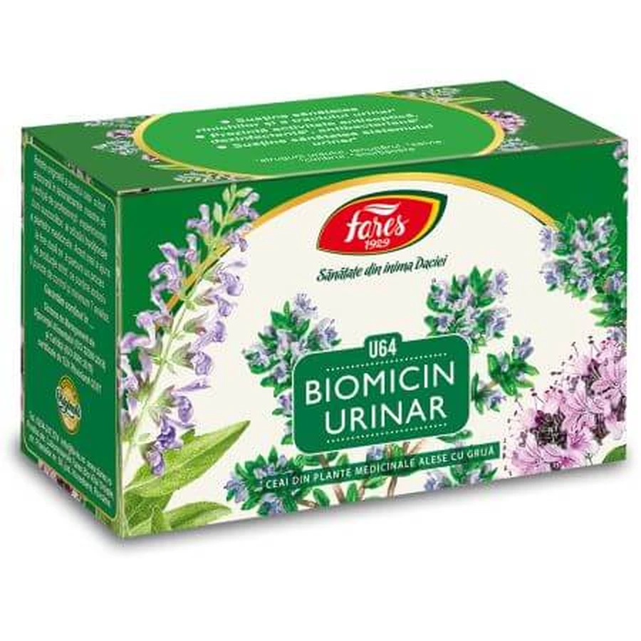 Biomicin Té Urinario, 20 bolsitas, Fares