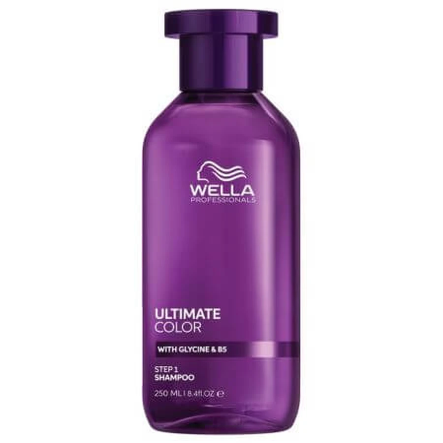 Shampoo per capelli colorati con glicina e B5 Ultimate Color, 250 ml, Wella Professionals