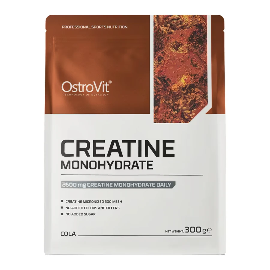 Creatine Monohydrate With Cola Flavor, 300 g, OstroVit