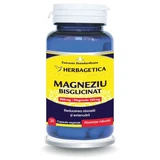 Magnesium Bisglycinat, 30 vegetarische Kapseln, Herbagetica