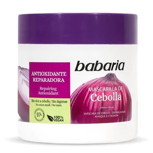 Reparierende Antioxidantienmaske mit Zwiebelextrakt zur Stärkung des Haares, 400 ml, Babaria
