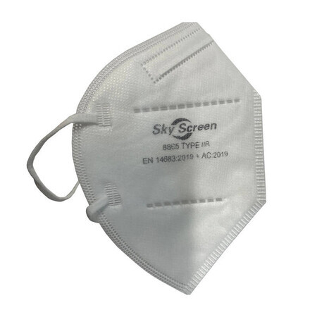 Medisch masker met 4 lagen, volwassenen IIR Sky Screen x 1 stuk