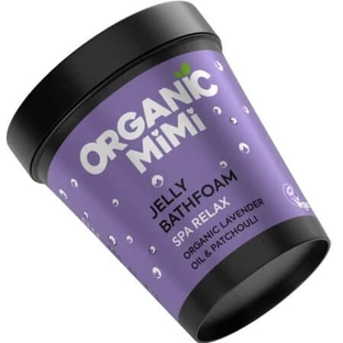 Badschuim met lavendel en patchouli Jelly Badschuim, 200 ml, Organic Mimi