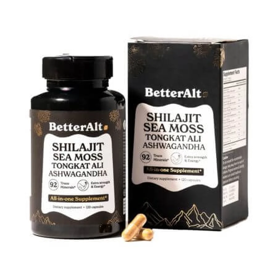 Shilajit Zeemos Better Alt, 120 capsules, GNC