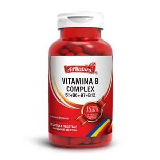 Vitamin B-Komplex, 60 Kapseln, AdNatura