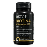 Biotine Vitamine B7, 1000 mcg, 60 capsules, Niavis