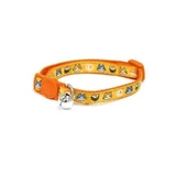 Kattenhalsband voor katten 10 x 230 - 350 mm Catmania Sushi Geel, 1 stuk, Croci