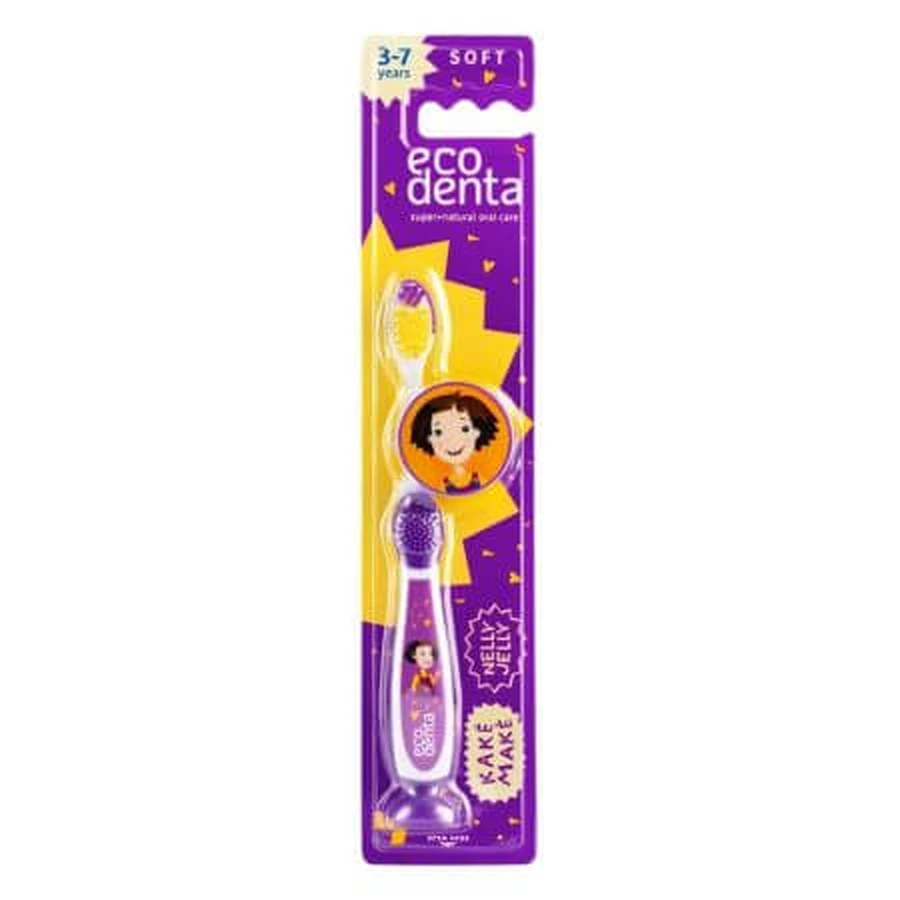 Szczoteczka do zębów dla dzieci Nelly Jelly Soft, 1 sztuka, Ecodenta: ceny i cechy