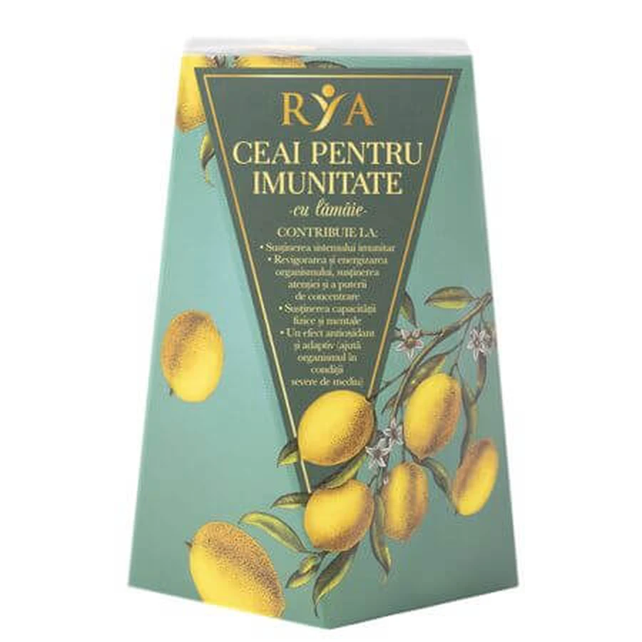 Cytrynowa herbata na odporność, 60 g, Rya Vita: ceny i cechy
