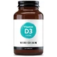 Vitamine D3 2000 UI, 60 gélules, Viridian
