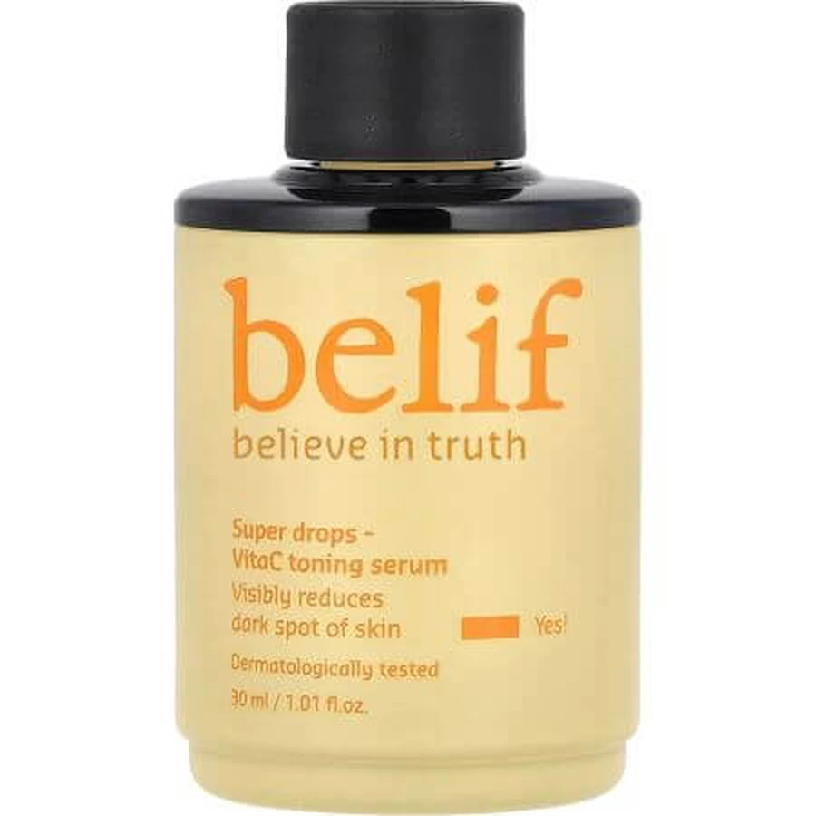 Super Drops Illuminating Brightening Face Serum, 30 ml, Belif: ceny i cechy