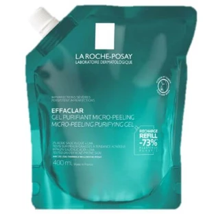 Libro Effaclar Gel microexfoliante purificante para imperfecciones persistentes, 400 ml, La Roche-Posay