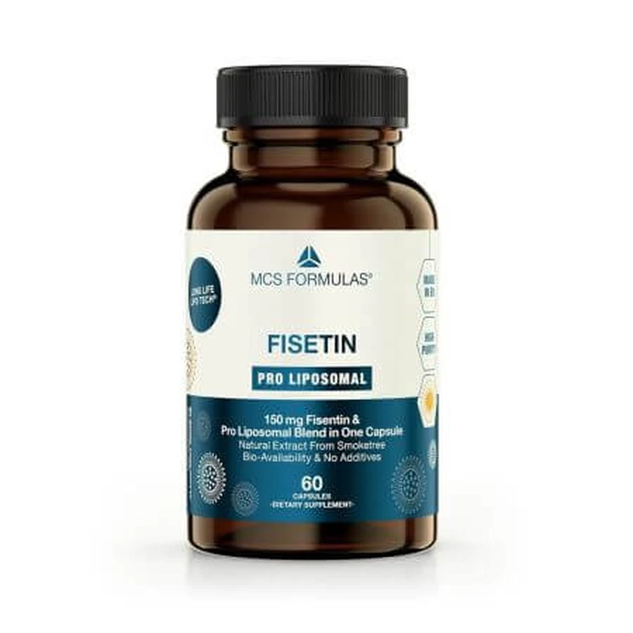 Fisetin Pro Liposomal, 60 capsule, Geneceutica
