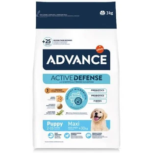 Dry food with chicken and rice for dogs Maxi Puppy Protect Active Defense, 3 kg, Advance Veterinary Diets