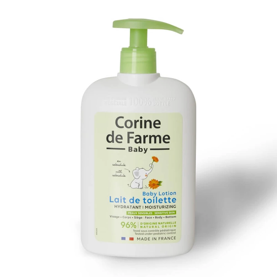 Loción Limpiadora Corporal Hidratante Bebé, 500 ml, Corine de Farme