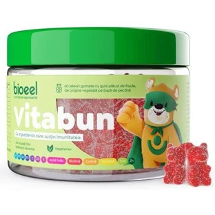 Gelatine multivitaminiche Vitabun, 60 pezzi, Bioeel