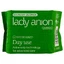 Compresas de algodón orgánico, 20 unidades, Lady Anion