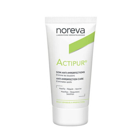 Noreva Actipur Anti-blemish cream, 30 ml