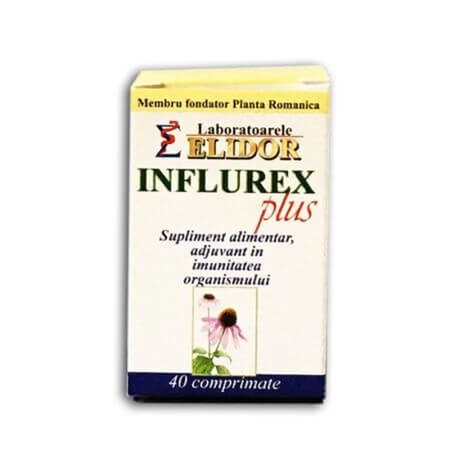 Influrex Plus, 40 tablets, Elidor