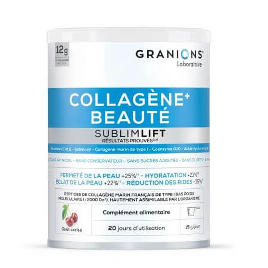 Poudre de collagène marin Collagene Beaute Sublim Lift, 300 g, Granions