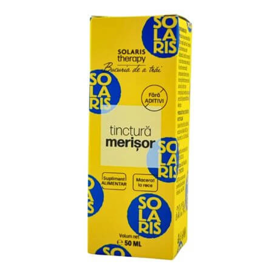 Tintura de cereza negra terapéutica, 50 ml, Solaris