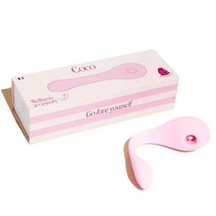 Coco roze intiem stimulatie apparaat, 1 stuk, Puissante