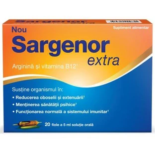 Sargenor Extra orale oplossing, 5 ml x 20 injectieflacons, Meda Pharma
