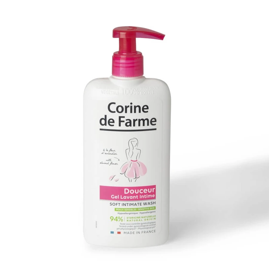 Gel intime doux, 250 ml, Corine de Farme