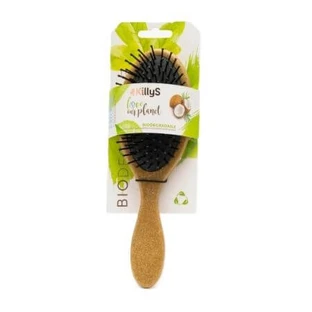 Spazzola per capelli biodegradabile con noce di cocco, 1 pezzo, Killys