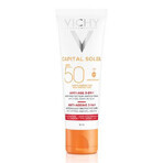 Vichy Capital Soleil Cremă antioxidantă anti-rid 3 în 1 cu SPF 50 , 50 ml