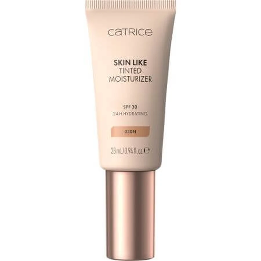 Moisturizing Foundation 030N, Skin Like Tinted Moisturizer, 28ml, Catrice