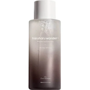 Moisturizing face toner with black rice extract and hyaluronic acid Black Rice Hyaluronic Acid, 300 ml, Haruharu Wonder, Haruharu Wonder