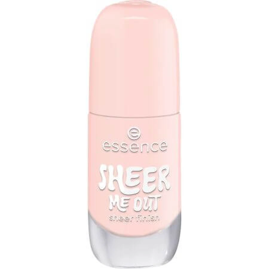 Nail Polish 04 Sheer me Out, Gel Nail Polish, 8 ml, Essence