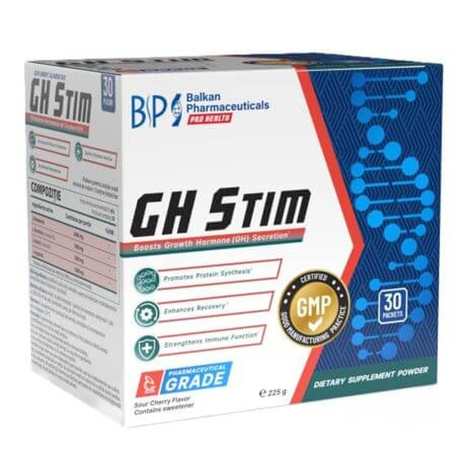 GH Stim, 30 Portionsbeutel, Balkan Pharmaceuticals