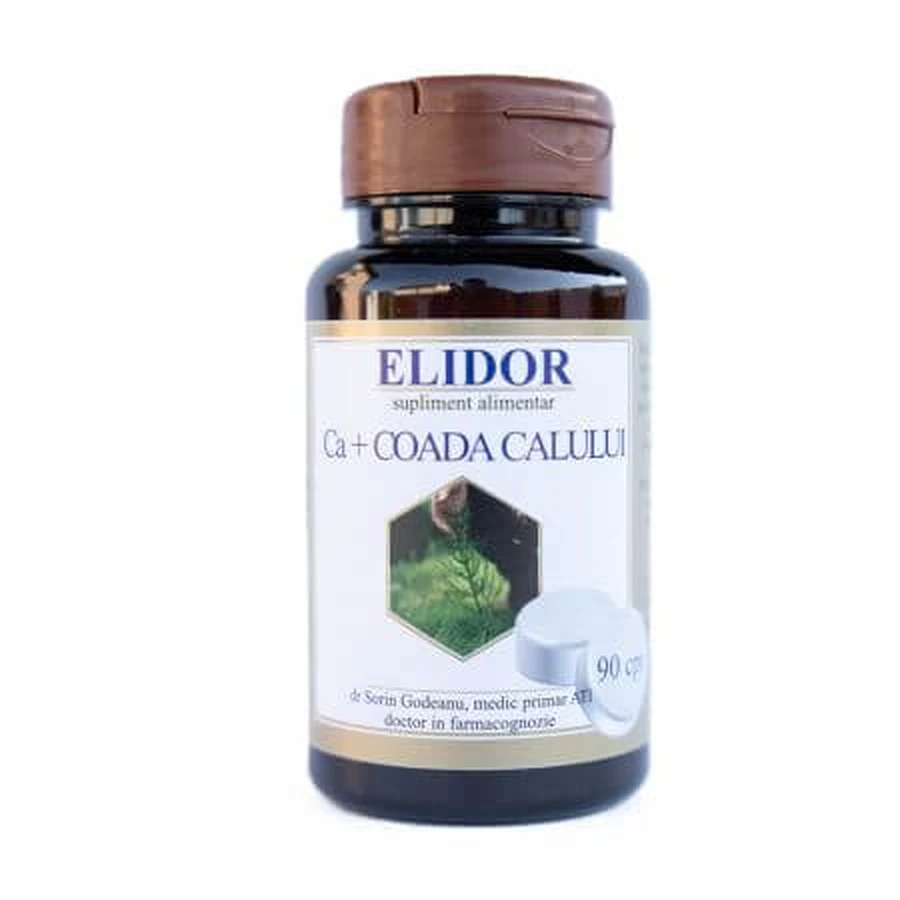 Ca + Schachtelhalm, 90 Tabletten, Elidor