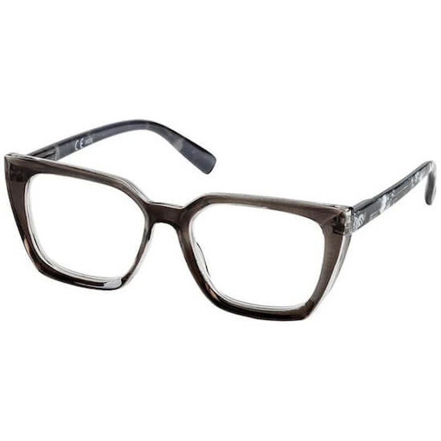 Lunettes de presbytie EYELEAD E267 Noir-Tartare Rouge Structure osseuse 2.00