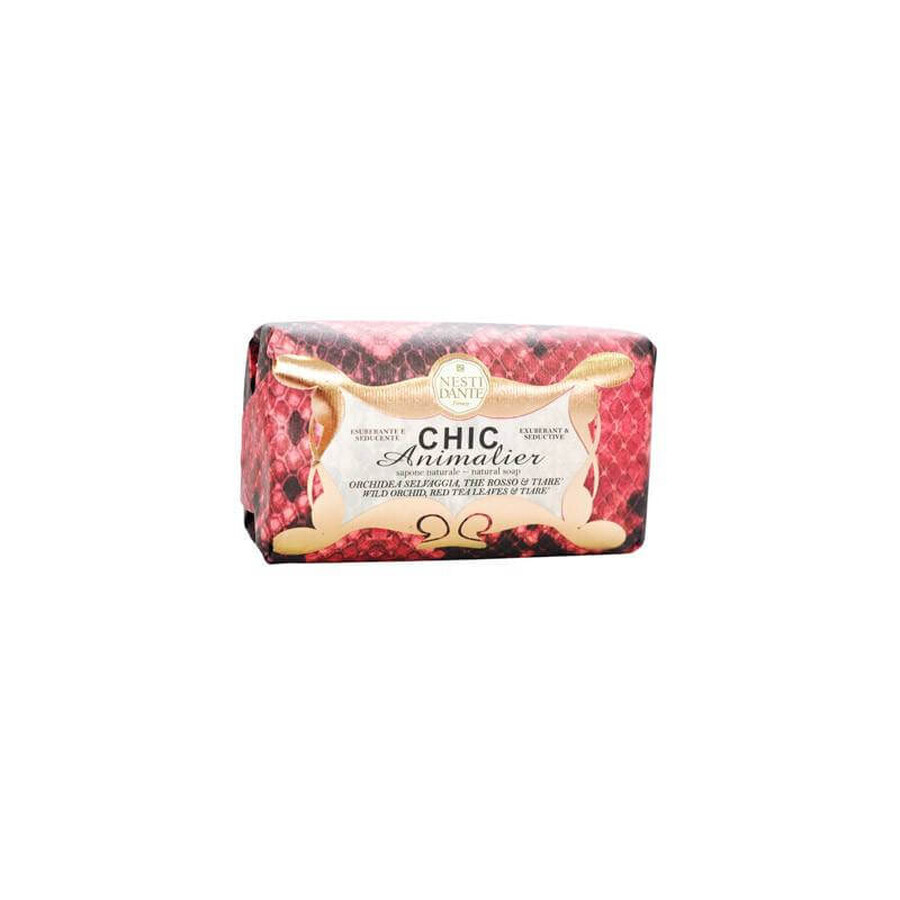 Chic Animalier Plantaardige Zeep -Rood Pyton x 250g