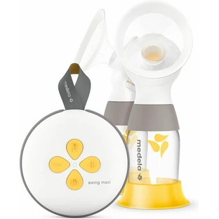 MEDELA Swing Maxi 2-Phasen-Expressions-Doppel-Milchpumpe mit wiederaufladbarem Akku