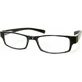 EYELEAD E114 Presbyopie-Brille Schwarz Granular 4.00