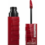 MAYBELLINE Super Stay Ink Liquid Lipstick cu finisaj de vinil pentru buze cu culoare intensă 10 Lippy 4.2gr