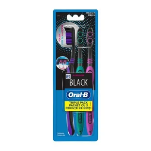 ORAL B Brosse à dents blanche Mega Pack 40M 3 pièces