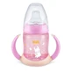 Nuk First Choice Trainingsfles met Mondstuk Nachtblauw 6m+ 150ml In verschillende kleuren - Roze