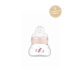 MAM Bottle Matt Feel Good Glasflasche mit Silikoneinlage, ab 0 Monaten 382SG 90ml