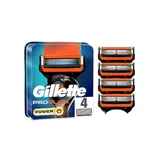 GILLETTE Fusion ProGlide Power vervangende scheerkoppen, 4 stuks