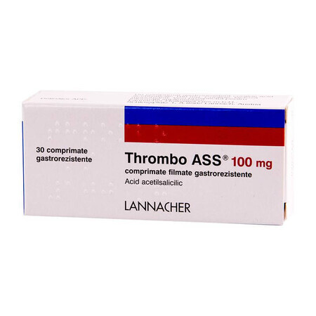 Trombo ASS 100 mg x 30 compr