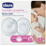 CHICCO Calze per il Seno Natural Feeling Gusci per la raccolta del latte materno Natural Feeling 2 Pezzi