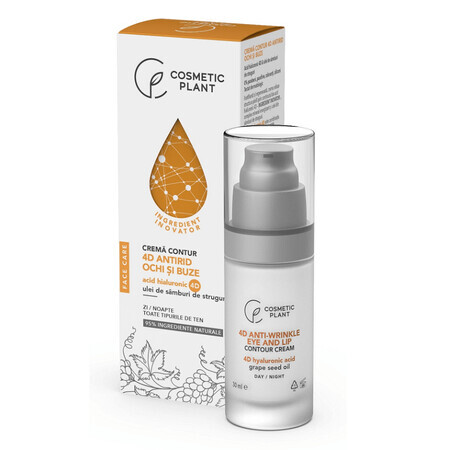 Crème anti-rides pour le contour des yeux et des lèvres Soin du visage, 30 ml, Cosmetic Plant