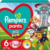 PAMPERS Pantalones Paw Patrol No.6 Para 14-19kg 60 Piezas